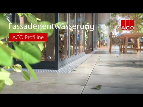 Fassadenentwässerung der nächsten Generation - ACO Profiline 2.0