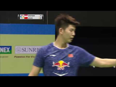Yonex-Sunrise Hong Kong Open 2017 | Badminton SF M2-MD | Gid/Suk vs Li/Liu