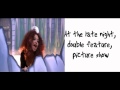 Glee - Science Fiction/Double Feature (Lyrics ...