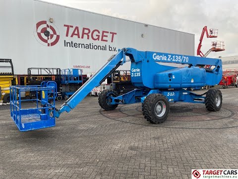 783801 GENIE Z-135/70 ARTICULATED Z135/70 4x4x4 DIESEL BOOM WORK LIFT W/JIB 4315CM 04-2012