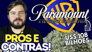 WARNER VENDIDA PARA PARAMOUNT?! Prós E Contras Da Possível COMPRA! US$ 108 BILHÕES!