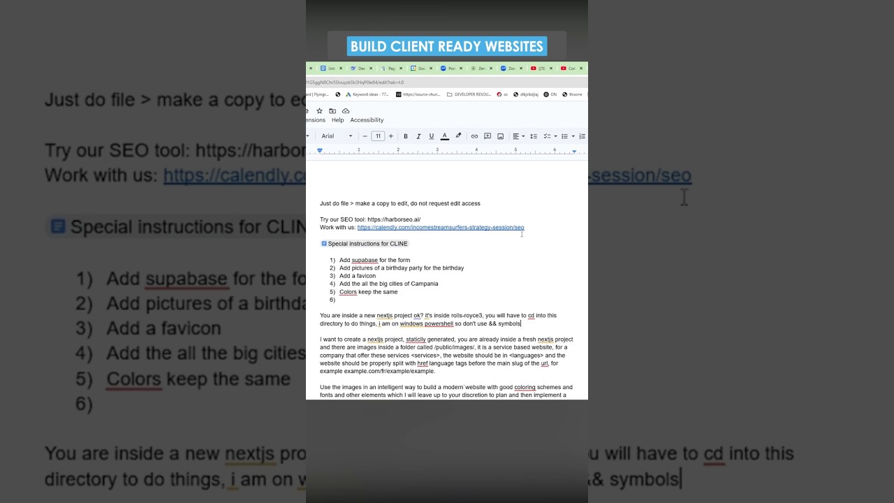 Create a Service Business Website in 20 Minutes #website #webdevelopment