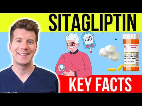 SITAGLIPTIN (Januvia) Diabetes medication | How it works, doses, side effects [Educational video]
