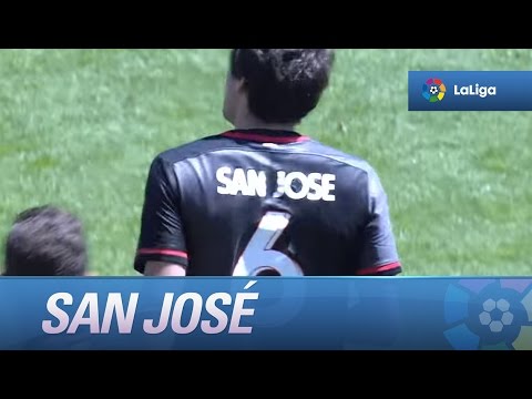 Gol de San José (2-2) en el Levante UD - Athletic Club, los aficionados granota se van del estadio