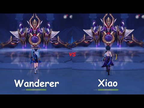 Who is BEST ANEMO DPS ? Xiao Vs Wanderer !! Genshin Impact