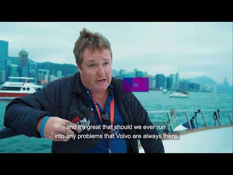 Meet Volvo Buses customers @ Hong Kong, Volvo Ocean Race 2017-18