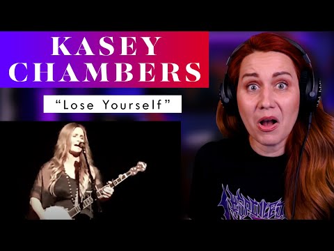 Eminem's "Lose Yourself" covered unexpectedly by Kasey Chambers. This Vocal Analysis is crazy cool!