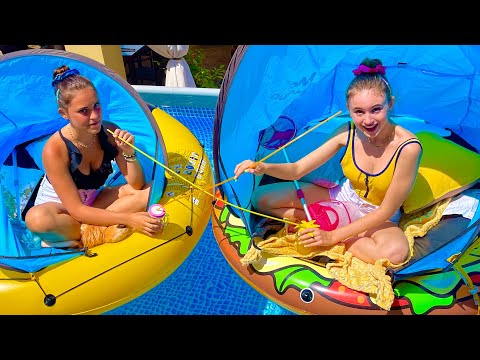 24 ORE IN PISCINA IN UNA TENDA - by Charlotte M.