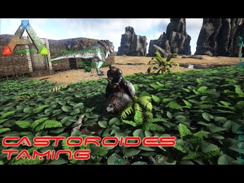 ark: survival evolved - castoroides taming & review