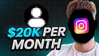 How To Make $20k Month Without Showing Yourself or Selling Your Products