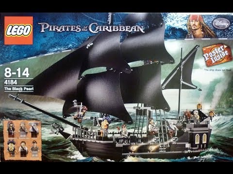 Vidéo LEGO Pirates des Caraïbes 4184 : Le Black Pearl
