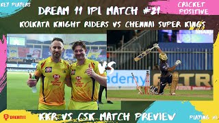 IPL 2020 Match 21: KKR vs CSK, Kolkata vs Chennai | KKR vs CSK Expected Playing 11 & Predictions