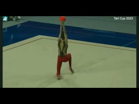 Polina Horodnycha Ball Qual 27,300 - Grand-Prix Brno 2023