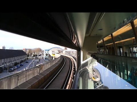 RET Metro Type B (5353) rit op Lijn D - De Akkers-Heemraadlaan (ruit)