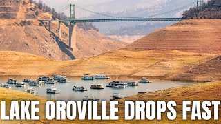 Officials Drain Lake Oroville - Why Always There is No Waler