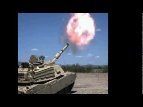 XM111 120mm MRM (Mid-Range Munition) CE Live Fire