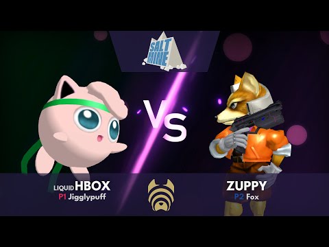 Hbox (Jigglypuff) vs Zuppy (Fox) – Losers Semis | The Salt Mine #21