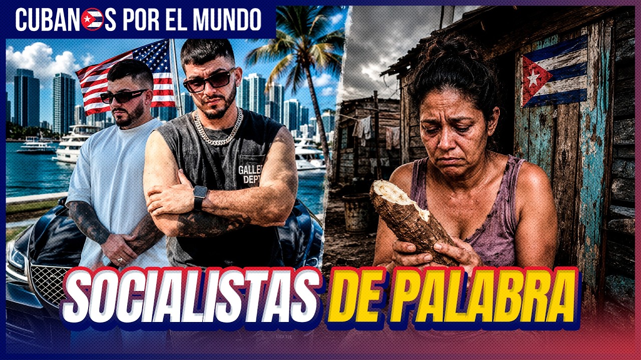 Funcionario cubano pide comer yuca mientras sus hijos viven en Miami
