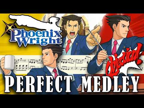 Phoenix Wright ~ Objection! Perfect Medley | 2004, 2013, 2016, 2017 and 2019 Orchestra