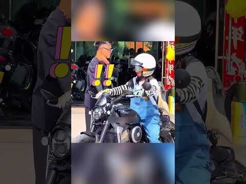 बार-बार गिरने के बाद लड़की ने बाइक में कराया ऐसा बदलाव कि सब हैरान रह गए! 😲🏍️