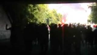 preview picture of video 'Teplice - SLAVIA PRAHA 1:1, fans video, 23.8 2009'