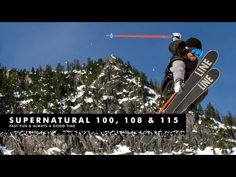 The 2017 LINE Supernatural 100, 108 & 115 - Hard Charging and Fun Having Freeride