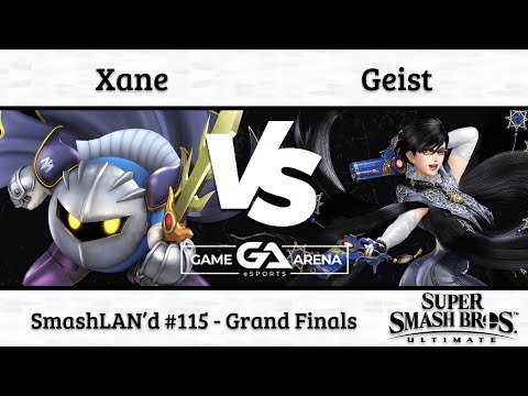 SmashLAN'd 115: Xane (Meta Knight, Pyra & Mythra) vs. Geist (Bayonetta) - Grand Finals