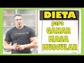 QUÉ COME UN CULTURISTA PROFESIONAL PARA GANAR MÚSCULO / DIETA VOLUMEN