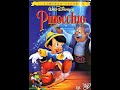 Opening To Pinocchio 1940 1999 DVD