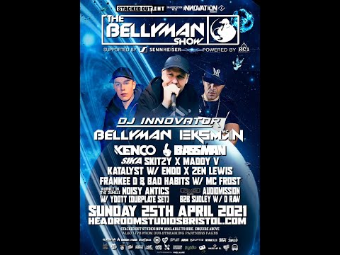 (Rumble in the jungle Takeover) Noisy Antics W/ Y dott [dubplate set] (The Bellyman Show)