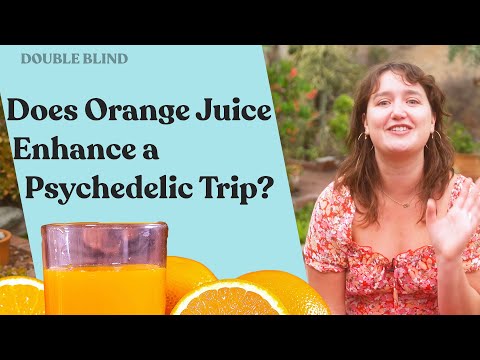 YouTube video about: Does orange juice enhance mushroom trip?