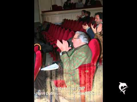 Olsi Leka(live) Tout un monde lointain (5th mvt)