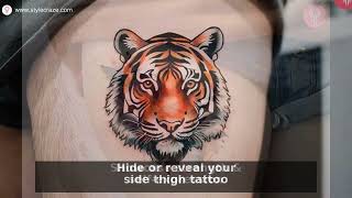 8 Stunning Side Thigh Tattoo Ideas for Any Style [2024]