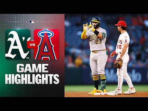 LA에인절스 VS 애슬레틱스 2:3 MLB 스포츠하이라이트