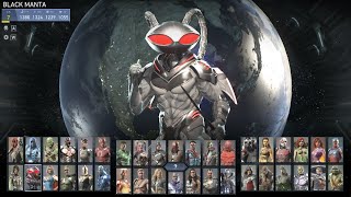 [Injustice 2] Gameplay - Battle Simulator / Black Manta