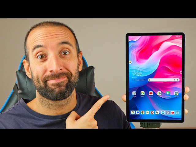 Vídeo relacionado con EasyAcc Funda para Lenovo Idea Tab 11 Pulgadas Tablet 2025 con Soporte para lápiz TB-336ZU TB-336FU, Ultrafina, con Función Atril, Piel Sintética, Azul Claro
