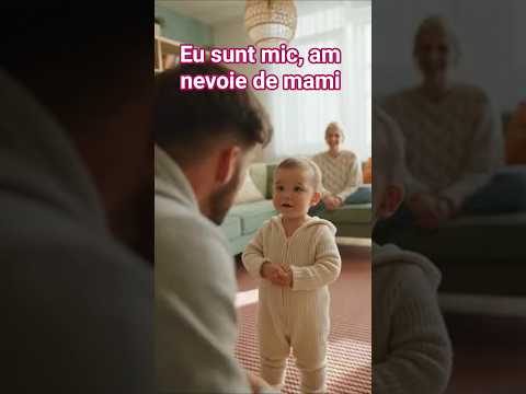Eu sunt mic, am nevoie de mami #shorts #viral #funny #romania #baby #viralvideo