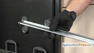 How To: Whirlpool/KitchenAid/Maytag Dishwasher Upper Dishrack Rail WP3385089