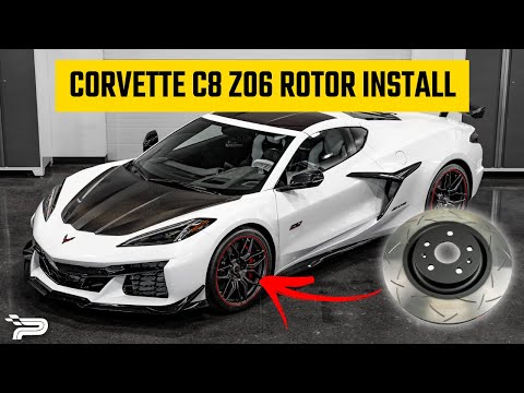 C8 Corvette Z06 Rotor Install - Paragon Performance