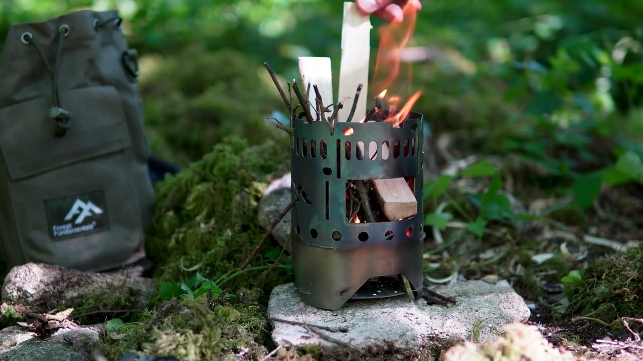 A Slow Sunday Afternoon in the Woods | Cooking on the FF Nesting Stoves & Some Woodwork