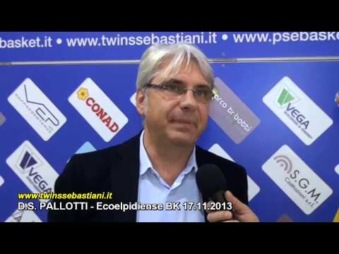 Intervista DIR SPORT  PALLOTTI 17/11/2013