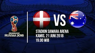 Jadwal Live Trans TV Pertandingan Piala Dunia 2018: Denmark Vs Australia Pukul 19.00 WIB