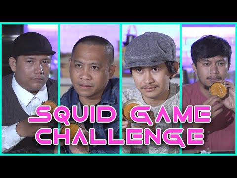 SQUID GAME CHALLENGE BERSAMA INDRA JEGEL, RIO DUMATUBUN, ALY AKBAR dan POPON KEROK