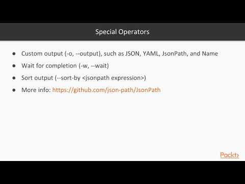 Managing Microservices in Practice Familiarize Yourself with kubectl | packtpub com