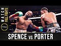 Spence vs Porter FULL FIGHT: September 28, 2019 - PBC on FOX PPV