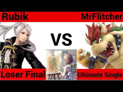 SMASHED at Transplants #12 - Loser Final: Rubik (Robin) vs MrFlitcher (Bowser)