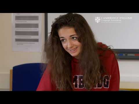 Cambridge PET Speaking test - Chiara and Victoria