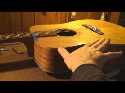 Acoustic Guitar Neck Reset Part 1
