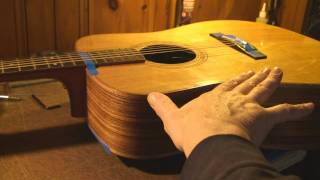 Acoustic Guitar Neck Reset Part 1