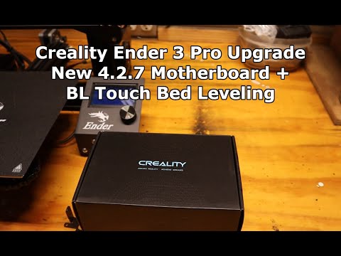 Creality Ender 3 Pro 3D Printer Upgrade - BL Touch + 4.2.7 Motherboard